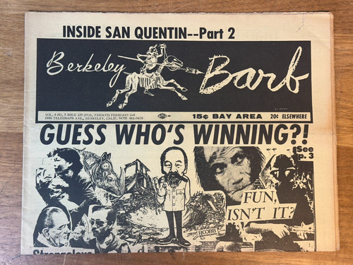 Berkeley barb vol 5 - 5, 1968