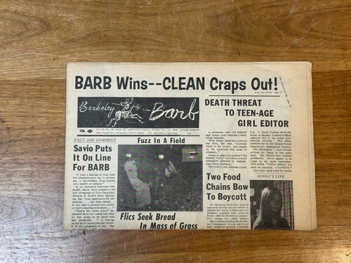 Berkeley barb vol 19 - 3,